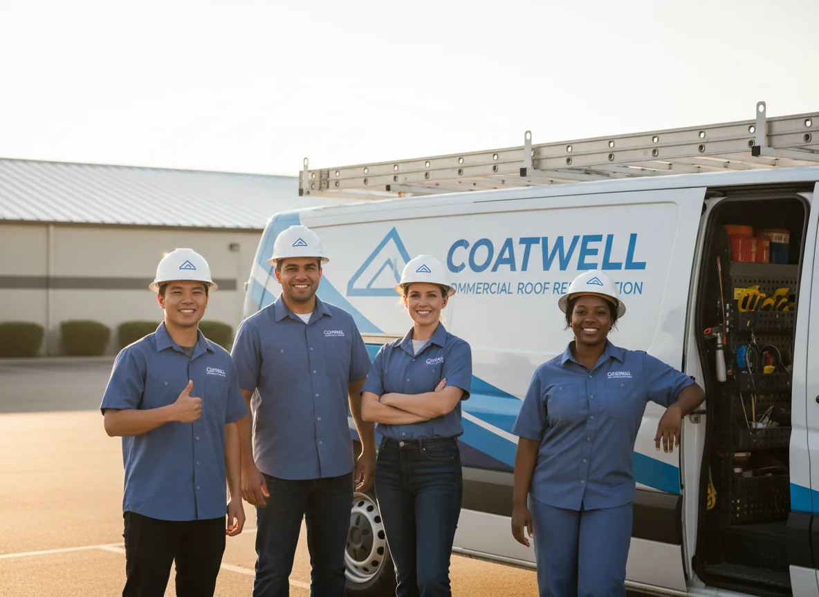 Commercial roof coating company in Scio, OR